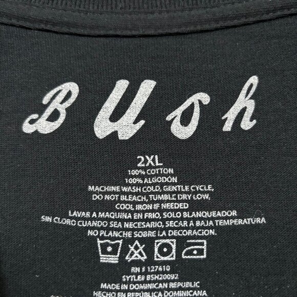 Busch Razor Blade Suitcase Rock T-Shirt Size 2XL - Picture 4 of 4